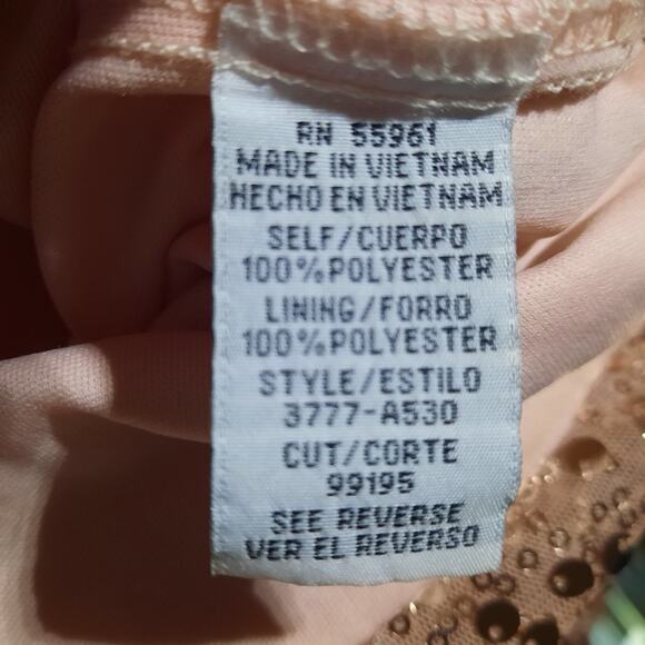 Deb Shops Sequin Mini Dress Juniors 13 Mallcore Y2K Party Clubwear One Shoulder - Picture 11 of 12